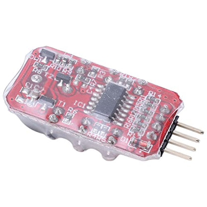 5PCS Lipo Battery Low Voltage Alarm Tester with Loud Buzzer LED for 2S 3S RC Drone Portable