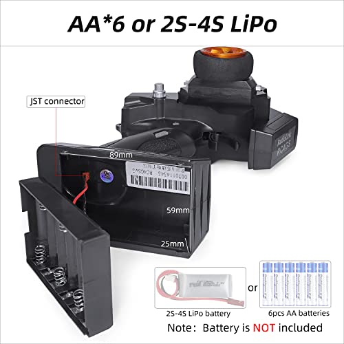 Radiolink RC4GS V3 2.4G 4 Channels RC Radio Transmitter and 2 Receivers R6FG/R4FGM Gyro Set for Crawler Truck Car Boat