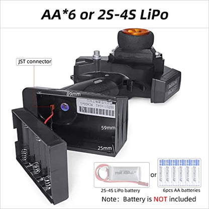 Radiolink RC4GS V3 2.4G 4 Channels RC Radio Transmitter and 2 Receivers R6FG/R4FGM Gyro Set for Crawler Truck Car Boat