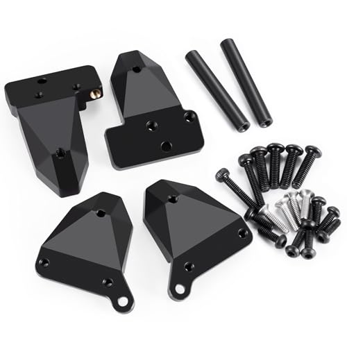 TRX4M Brass Front & Rear Shock Tower Shock Absorbers Mount Bracket | RC Car Shock Towers Mount Compatible with 1/18 TRX4M Defender Bronco RC Crawler Car Upgrades