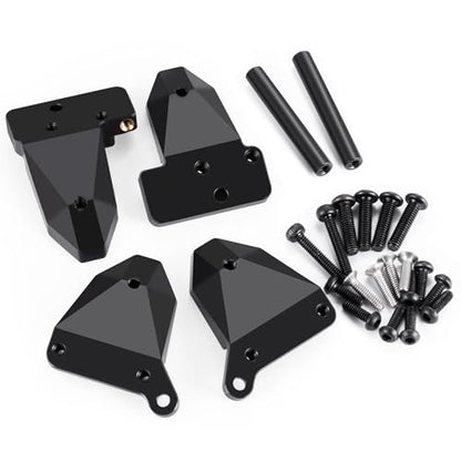TRX4M Brass Front & Rear Shock Tower Shock Absorbers Mount Bracket | RC Car Shock Towers Mount Compatible with 1/18 TRX4M Defender Bronco RC Crawler Car Upgrades