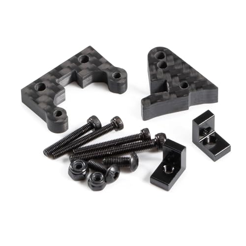 Single/Dual Carbon Rear Upper Link Riser for RC Crawler Axial 1/10 Capra F9 Portal Axle Anti Squat Upgrade Parts (Single Riser) - color: Single Riser