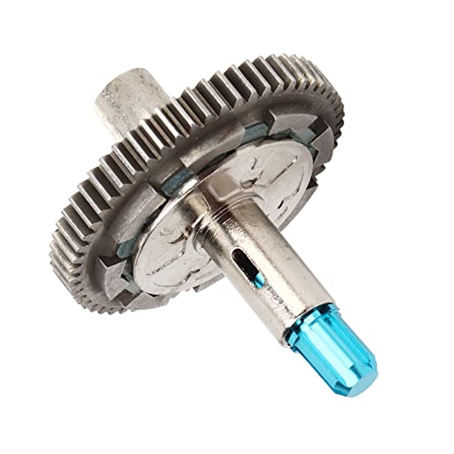 57T RC Clutch Spur Gear Aluminum Steel Slipper Assembly Arrma 1/10 Granit Senton Vorteks Big Rock 1/8 Typhon Upgrade Part (Blue) - color: Blue
