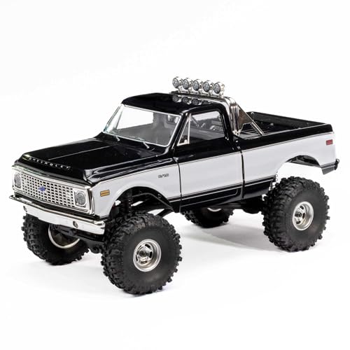 Axial RC Truck 1/24 SCX24 1971 Chevrolet C10 4WD Truck RTR (Battery and Charger Included), Black, AXI-3408T1