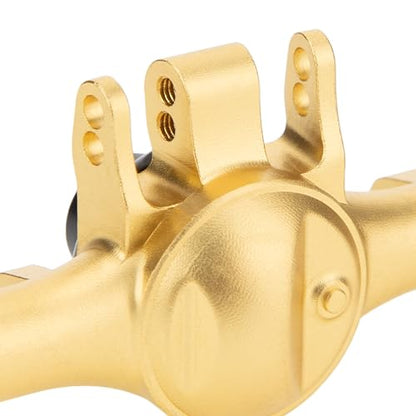 MEUS RACING 5mm ISO V2 TRX4M Axles with Adjustable Servo Mount for TRAXXAS 1/18 TRX4M RC Crawler (Gold) - color: Gold