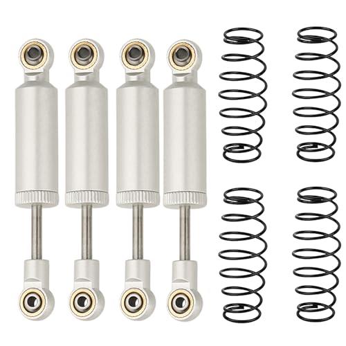 Shock Absorber Damper Internal Spring Built-in Spring For 1/10 RC Crawler Axial SCX10 I II III RBX10 Wraith TRX4 MST Redcat (silver, 70mm) - color: silver, size: 70mm