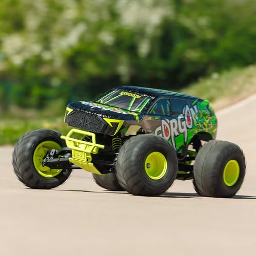 ARRMA RC Truck Gorgon 2 Wheel Drive MT1/10 RTR (Ready-to-Run with Battery and Charger Included) Smart 3300 7C S120 USB Yellow ARA3230ST1 - color: Yellow