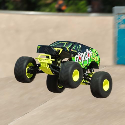 ARRMA RC Truck Gorgon 2 Wheel Drive MT1/10 RTR (Ready-to-Run with Battery and Charger Included) Smart 3300 7C S120 USB Yellow ARA3230ST1 - color: Yellow