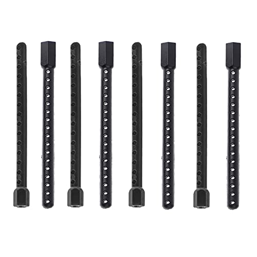 8Pcs Plastic Body Post Mounts RC Car Shell Column Compatible with HSP Redcat Racing Lightning EP Drift STK STR EPX PRO 1/10 Scale RC Model Car (83mm)