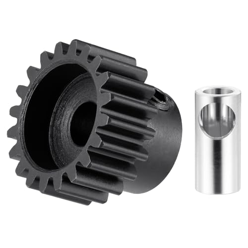 Steel 32P 5mm Pinion Gear 20T Motor Gears for RC Car Upgrade Parts | 1/5 1/6 1/8 1/10 1/14 1/16 1/18 Buggy Monster Truck Drift Off-Road Crawler - size: 20T
