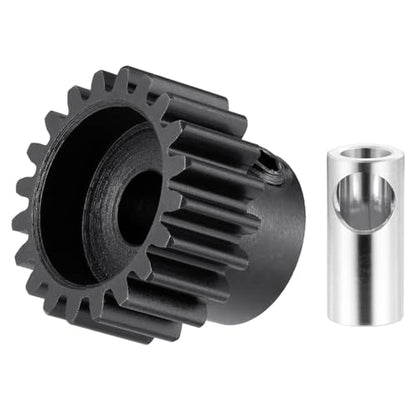 Steel 32P 5mm Pinion Gear 20T Motor Gears for RC Car Upgrade Parts | 1/5 1/6 1/8 1/10 1/14 1/16 1/18 Buggy Monster Truck Drift Off-Road Crawler - size: 20T