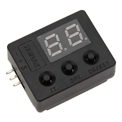 MEUS Racing ME25 25A Brushed Mini ESC for SCX24 TRX4M ASCENT-18 SCX30 1/30 1/24 1/18 RC Crawler Upgrades (V2)