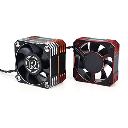 Surpass Hobby 50mm RC Cooling Fan 10000RPM Motor Heatsink Preventing Heat ESC Fan for 1/5th Scale RC Car Brushless Motor ESC RED - style: Red