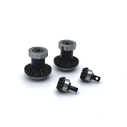 FCX24 RC Car Gear,4PCS Front Rear Axle Gear Set for FMS 1/24 FCX24 Power Wagon for FCX24 K5 RC Car Gear Kit with Bearing (1)