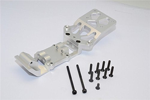 Axial Yeti XL Monster Buggy Upgrade Parts Aluminium Front Lower Arm Bulk - 2Pcs Set Silver