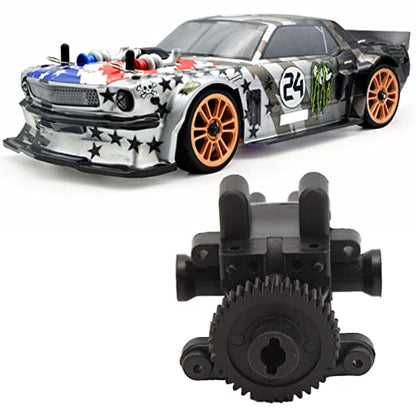 RC Gear Box Diff Set, RC Rear Differential Gear Set for ZD Racing 1/16 S16 EX16 16426 2011 Black