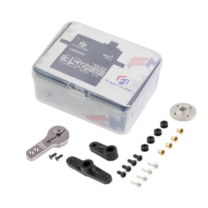 35KG RC Digital Servo 8.4V High Torque Servo with IP67 Waterproof for 1/8 1/10 Scale RC Crawler Cars Trucks Boats & Robot Arms(Control Angle 180°)