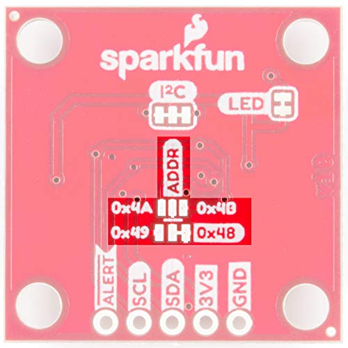 SparkFun Digital Temperature Sensor - TMP102 (Qwiic) - Use with 3.3V | Compatible w/ Arduino & other Single-board computers Easy-to-Use I2C sensor Plug-&-Play breakout board Runs 1.4-3.6V input
