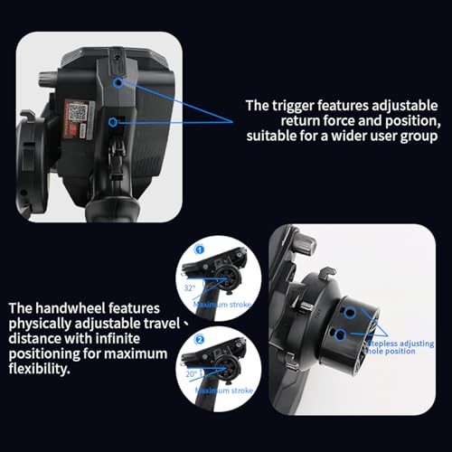 Flysky FS-G11P Transmitter, 2.4GHz 11CH FS-G11P Transmitter with FS-R11P Receiver Combo, IPS Display, Colorful Lighting Control, Ultra-Low Energy Consumption Suitable for ANT Models RC Toys