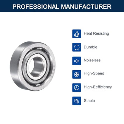 2 Pack 30201 Tapered Roller Bearing Cone and Cup Set | 12mm Bore 32mm OD 12mm Cup Width, Chrome Steel Wheel Bearings, ABEC-3 - size: 30201