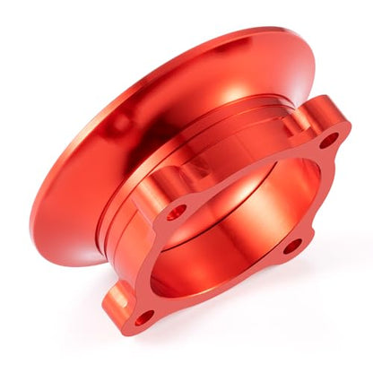Metal Cooling Fan Cover Air Inlet Channel ESC Cooling Fan Heatsink for 1/10 RC Sakura D4 Drift Car Model Racing Car, Mounting Hole Distance 25mm (Red) - color: Red