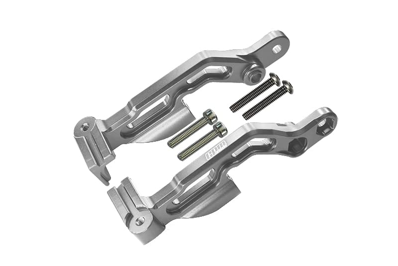 GPM For Arrma 1/7 INFRACTION 6S BLX Upgrade Parts Aluminum Rear Body Post Fixed Mount - 2Pc Set Silver