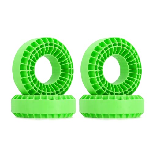 INJORA Silicone Rubber Insert for 118-122mm 4.75" OD 1.9" Tire, Green - color: Green