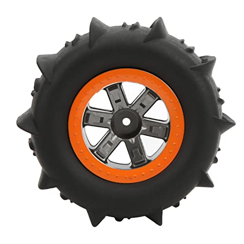 RC Tires, High-Durability Off-Road 1/10 1/12 Scale Rubber Wheels for Beach Driving Desert Racing Outdoor Adventures