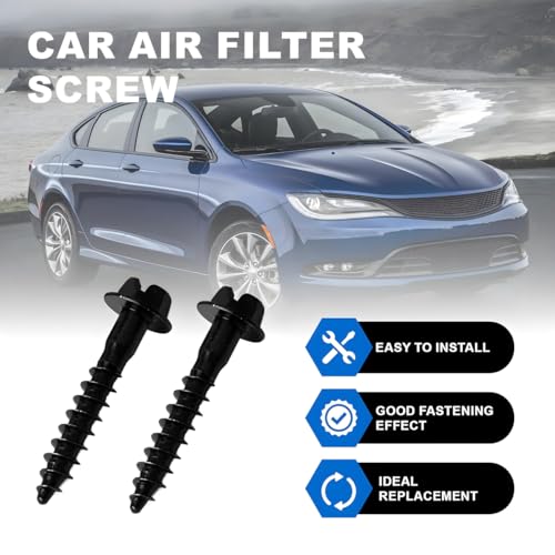 5PCS Car Air Box Screws, Vehicle Air Filter Fixing Retaining Bolts Parts, Automotive Engine Housing Fasteners Repair Screw Accessories, Compatible with Denali Compass Patriot