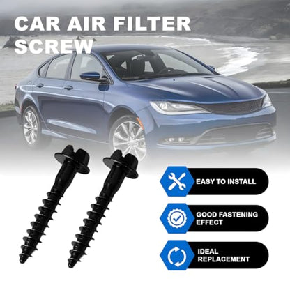 5PCS Car Air Box Screws, Vehicle Air Filter Fixing Retaining Bolts Parts, Automotive Engine Housing Fasteners Repair Screw Accessories, Compatible with Denali Compass Patriot