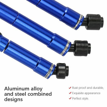 3Pcs Replacement Metal Hard Steel Front Middle Rear CVD Drive Shaft Mount Set for TRAXXAS TRX6 G63 6X6 88096‑4 1/10 RC Car Truck Car Upgrade