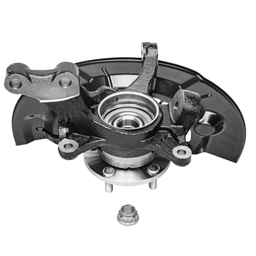 Detroit Axle - Front Knuckles Outer Tie Rods for Toyota Avalon 2013 2014 | 2015 2016 Steering Knuckles and Wheel Bearing Hub Assembly Outer Tie Rods Replacement - size: 4SU50604/Kit