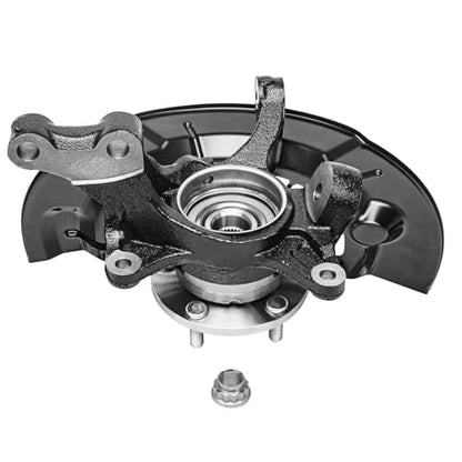 Detroit Axle - Front Knuckles Outer Tie Rods for Toyota Avalon 2013 2014 | 2015 2016 Steering Knuckles and Wheel Bearing Hub Assembly Outer Tie Rods Replacement - size: 4SU50604/Kit