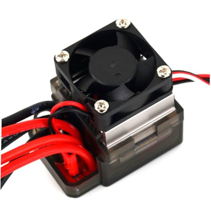 GANAZONO 320a Brushed Esc Electronic Controller 7.2-16v High Voltage Rc Car/Boat Cooling Fan Brake