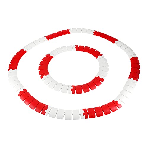 New 120 Pcs Drift Field Fence Drift Track for 1/28 Wltoys K979 K999 Mini-Z Mini-D Rc Car,Soft Silicone Durable Anti-Scratch Drift Runway Race Car Track Decorative Accessories - size: 120 Pcs