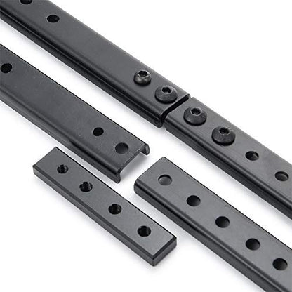 RC-Hub Metal RC Frame Rails Chassis Frame Beam for 1/10 Axial SCX10 RC Crawler Car Truck