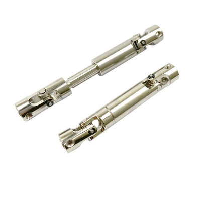 Metal Drive Shaft Set Compatible with MN Model MN86 1/12 RC Crawler, Transmission Shaft Upgrade Replacement (1 Set)