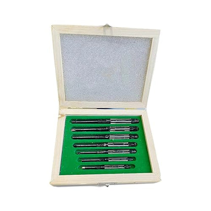 Adjustable Hand Reamer Tool HV-H3 for Metal & Wood Repairs, 1/4" to 15/32" | Expandable Carbon Steel Blade Design, 6.35-11.90mm Capacity, Precise Hole Finish, Bore Sizing Tool, Repair Workshop Use - size: HV to H3 - 7Pcs