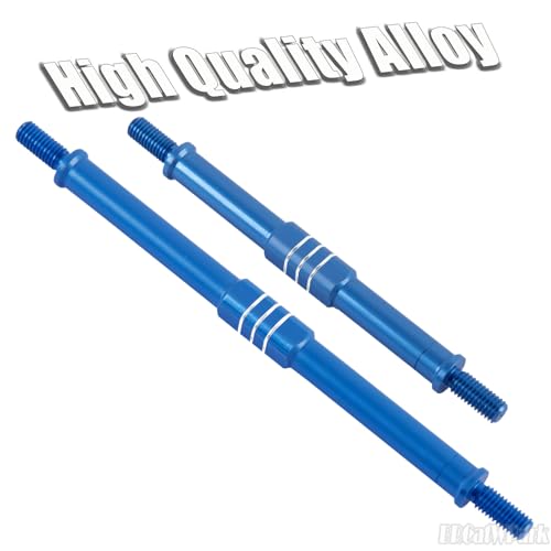 Aluminum Turnbuckles Camber Links Upgrades Part for 1/10 E-Revo 2.0 Revo Summit,8Pcs RC Alloy Adjustable Turnbuckles Hop-Up,Replace Part#5319X 5338R,Navy Blue - color: Navy Blue - (8 Links)