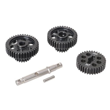 KYX Racing Hard Steel Transmission Gear Set Upgrades Parts Accessories for 1/18 RC Crawler Car Axial UTB18 Capra