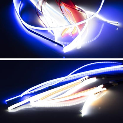 MORLORDY RC LED Light Strip Kits - Headlight & Taillight & Body Lights Set for 1/6 TRX XRT 8S 4X4 Monster Truck RTR Upgrade Parts