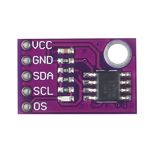 5PCS LM75 LM75A Temperature Sensor High Speed I2C IIC Interface High Precision Development Board Module