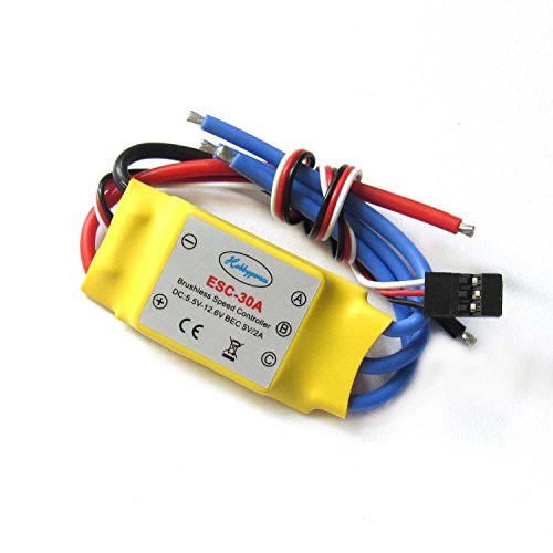 30A Brushless Speed Controller ESC for RC Helicopter Airplane Multirotor(Pack of 4) - size: 4pcs