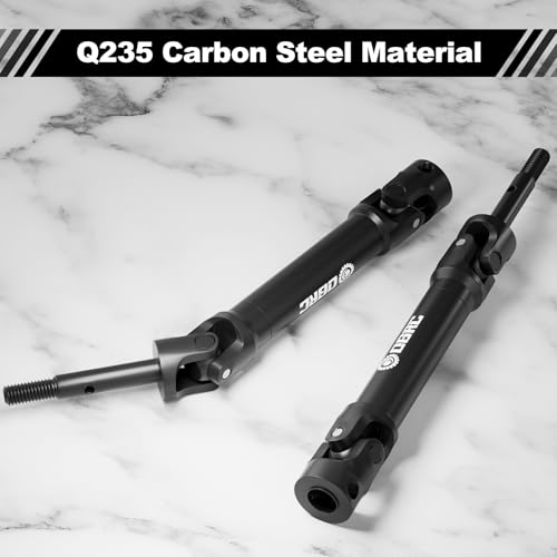 OGRC Rear CV Driveshaft for Traxxas Slash/Stampede/Rustler 2WD/4X4 Upgrades | U-Joint, Heavy-duty, for Slsah Nitro/F-150 Hoss 2WD/4X4 1/10 RC Truck, #6852