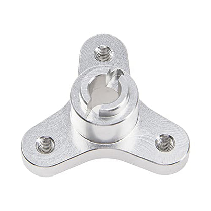 Aluminum Alloy Slipper Clutch Eliminator Compatible with Traxxas Stampede Slash Bandit Rustler VXL XL5 2WD 1/10 RC Car (Silver) - color: Silver
