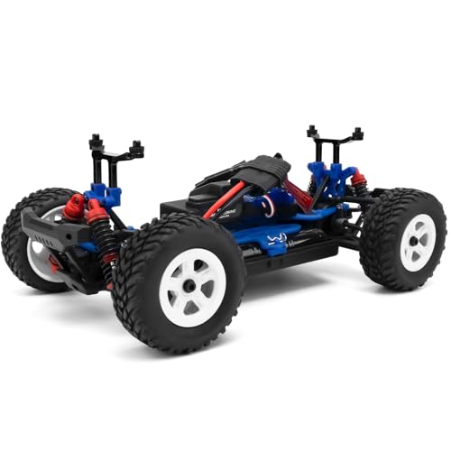 RC Aluminum Front & Rear Body Mounts with Body Posts, Clips, Washers Upgrades Part Compatible with 1/18 Traxxas LaTrax Desert Prerunner, Replace Parts 7615 (Black) - color: Black