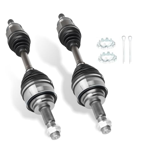 Front CV Axle Shaft Assembly Fits for Toyota 4Runner 2003-2022, for Tacoma 2005-2020, for FJ Cruiser 2007-2014, Fits for Lexus GX460 2010-2022, GX470 2003-2009, Replace for 66-5235, 2pc