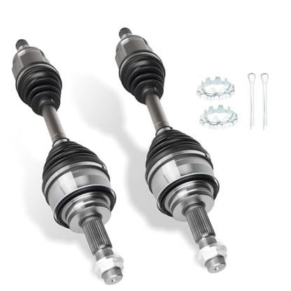 Front CV Axle Shaft Assembly Fits for Toyota 4Runner 2003-2022, for Tacoma 2005-2020, for FJ Cruiser 2007-2014, Fits for Lexus GX460 2010-2022, GX470 2003-2009, Replace for 66-5235, 2pc