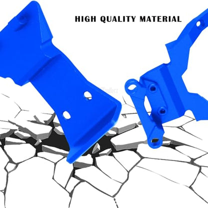 RC Aluminium Upgrades Part for L0S1 1/24 1/28 Micro-B(LOS00007)/Micro-T(LOS-1392) 2S 2WD,Front Bumper/Rear Wing Mount/Front Bulkhead Skid Plate/Servo Mount/Bearings Kit,Navy Blue - color: Navy Blue-(upgrades Part）