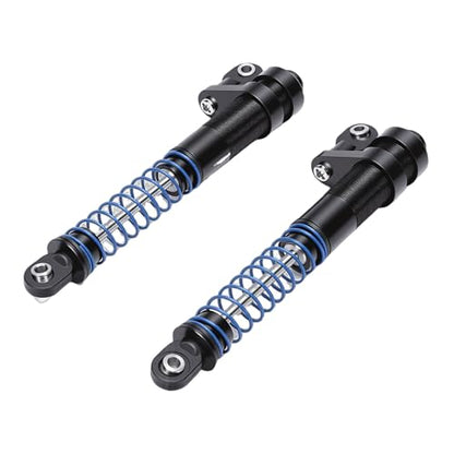 Pomya 78-100mm 1/10 RC Shock Absorbers Dampers | Threaded Adjustable Oil Filled, High Strength Aluminum Alloy for Rock Crawlers Suspension Upgrade